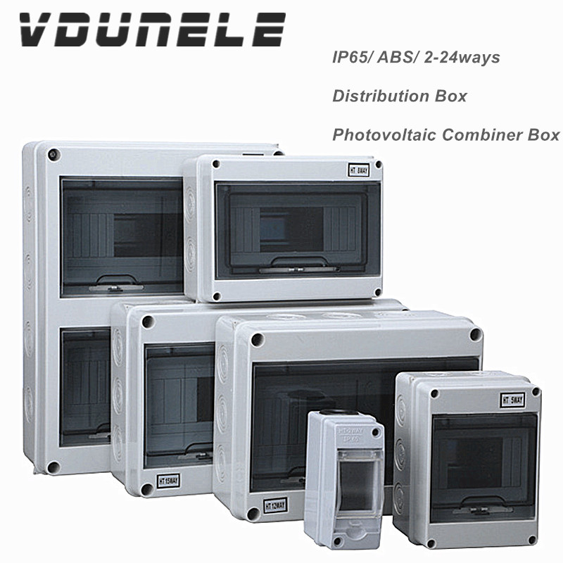 Outdoor Furniture Outlet - IP65 配電ボックス DC ブレーカー用 HT-2-24WAY PC/ABS