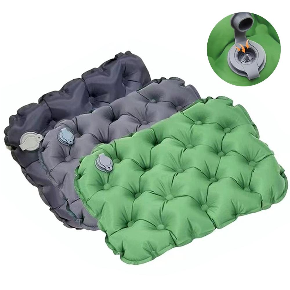 Outdoor Rug Waterproof - ポータブルインフレータブルシートクッション屋外キャンプエアクッション軽量旅行防湿防水抗褥瘡エアマット