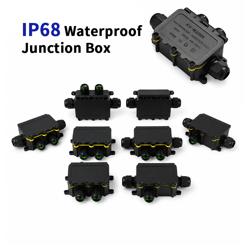 Outdoor Furniture Outlet - IP68防水ジャンクションボックス 2-8ウェイ 6極電気ケーブルコネクタ 32A 450V PA66
