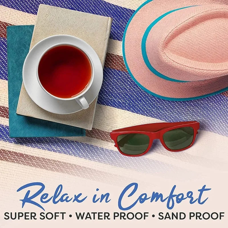 アウトドア旅行に欠かせない！ ポータブル防汚カーマット、二層 - Outdoor Rug Waterproof のレビューと価格
