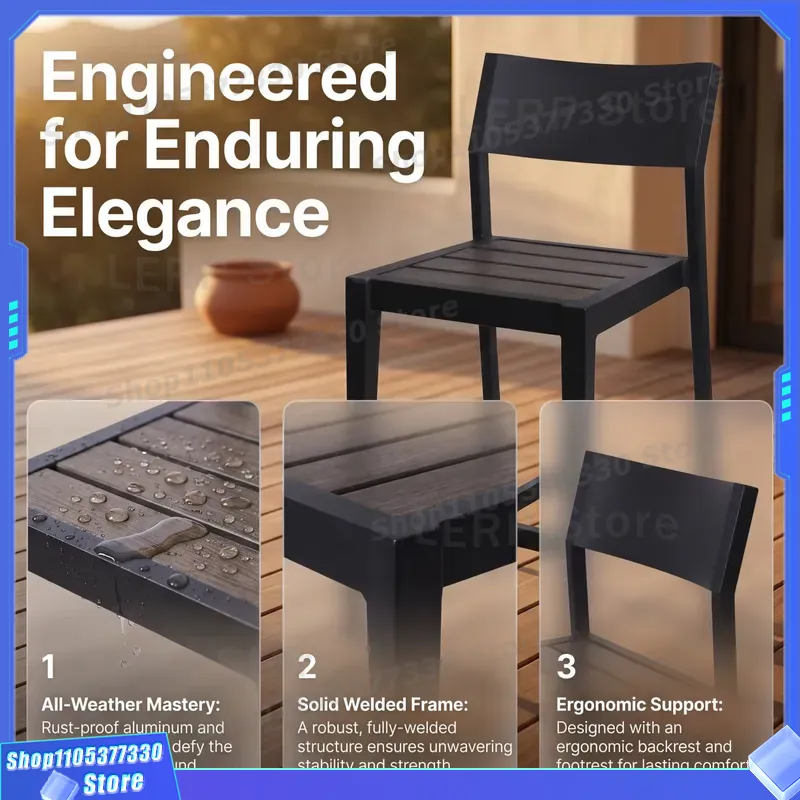 業務用航空アルミニウム製屋外用椅子、パティオ家具セット、カフ - Outdoor Furniture Warehouse のレビューと価格