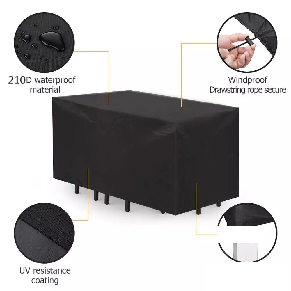 屋外家具カバー防水雨雪防塵防風抗 UV オックスフォード生地 - Outdoor Furniture Weatherproof のレビューと価格
