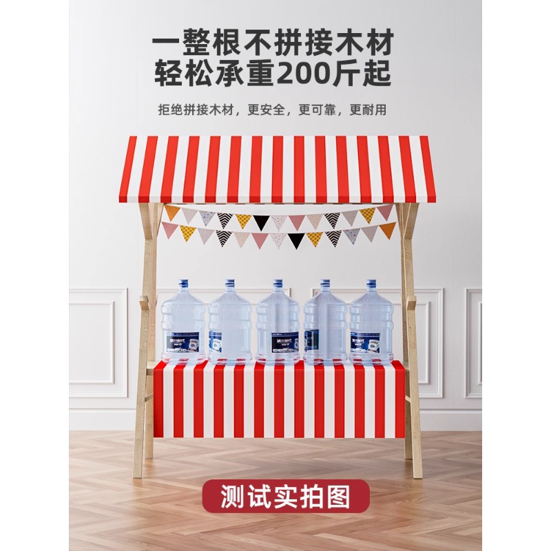 屋外小売業者向けのポータブル木製マーケットストールディスプレ - Outdoor Furniture Vendors のレビューと価格