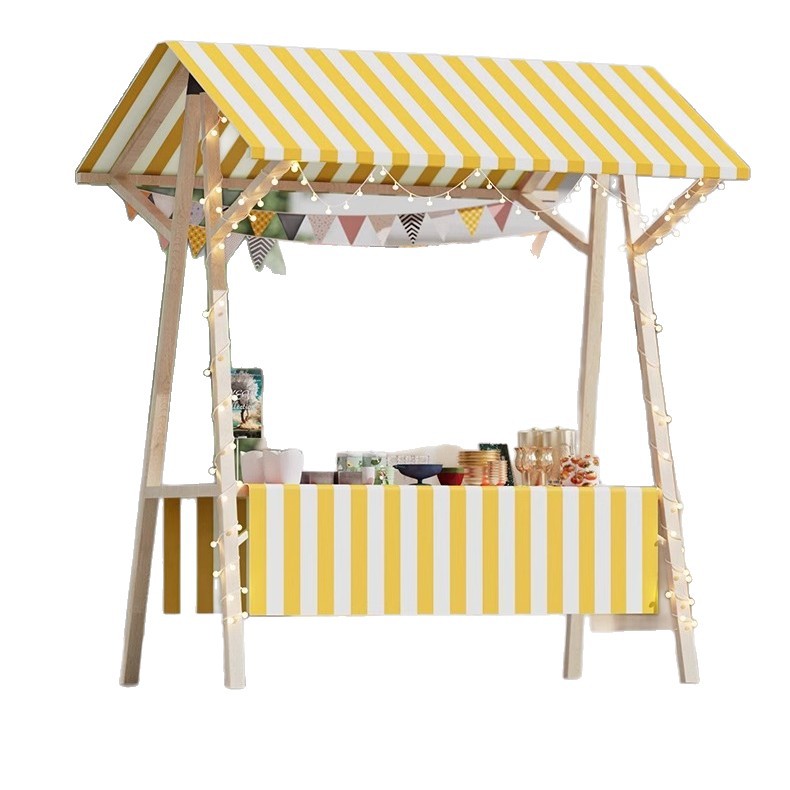 屋外小売業者向けのポータブル木製マーケットストールディスプレ - Outdoor Furniture Vendors のレビューと価格