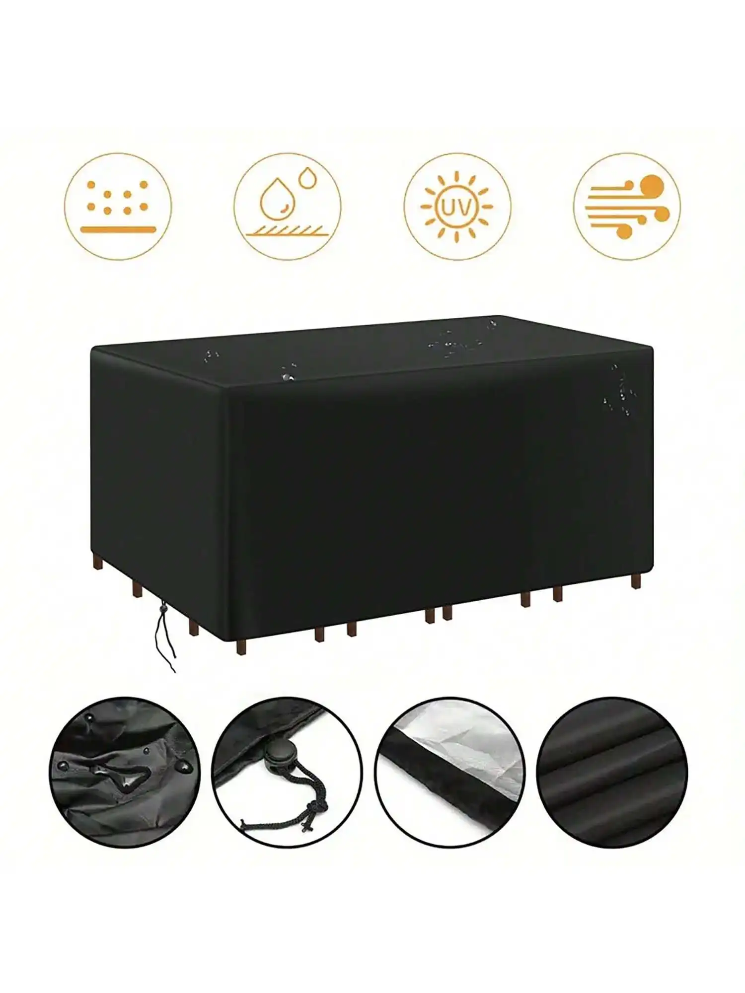 マルチサイズ屋外パティオガーデン家具防水ダストカバー椅子、ソ - Outdoor Furniture Weatherproof のレビューと価格