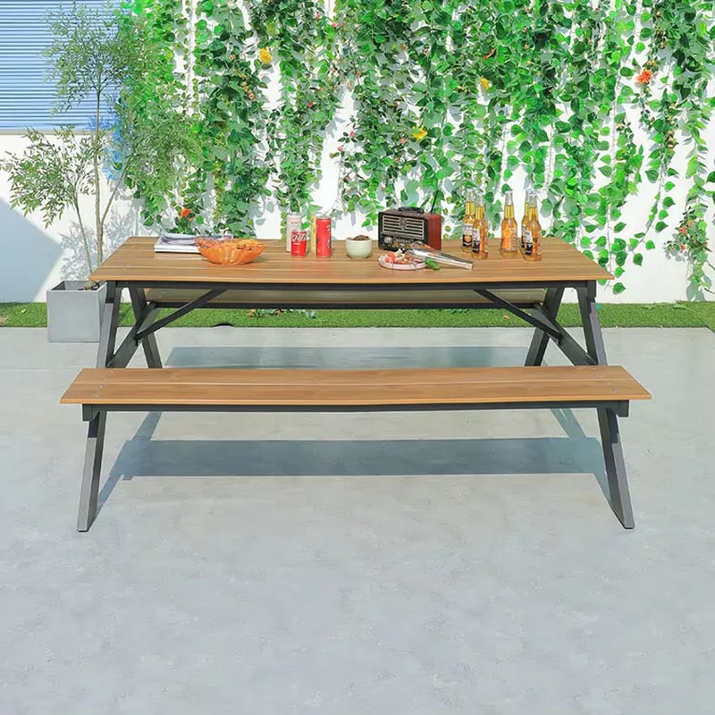 モダンなアルミ製屋外家具、快適なデザインのダイニングベンチ＆ - Outdoor Furniture Warehouse のレビューと価格