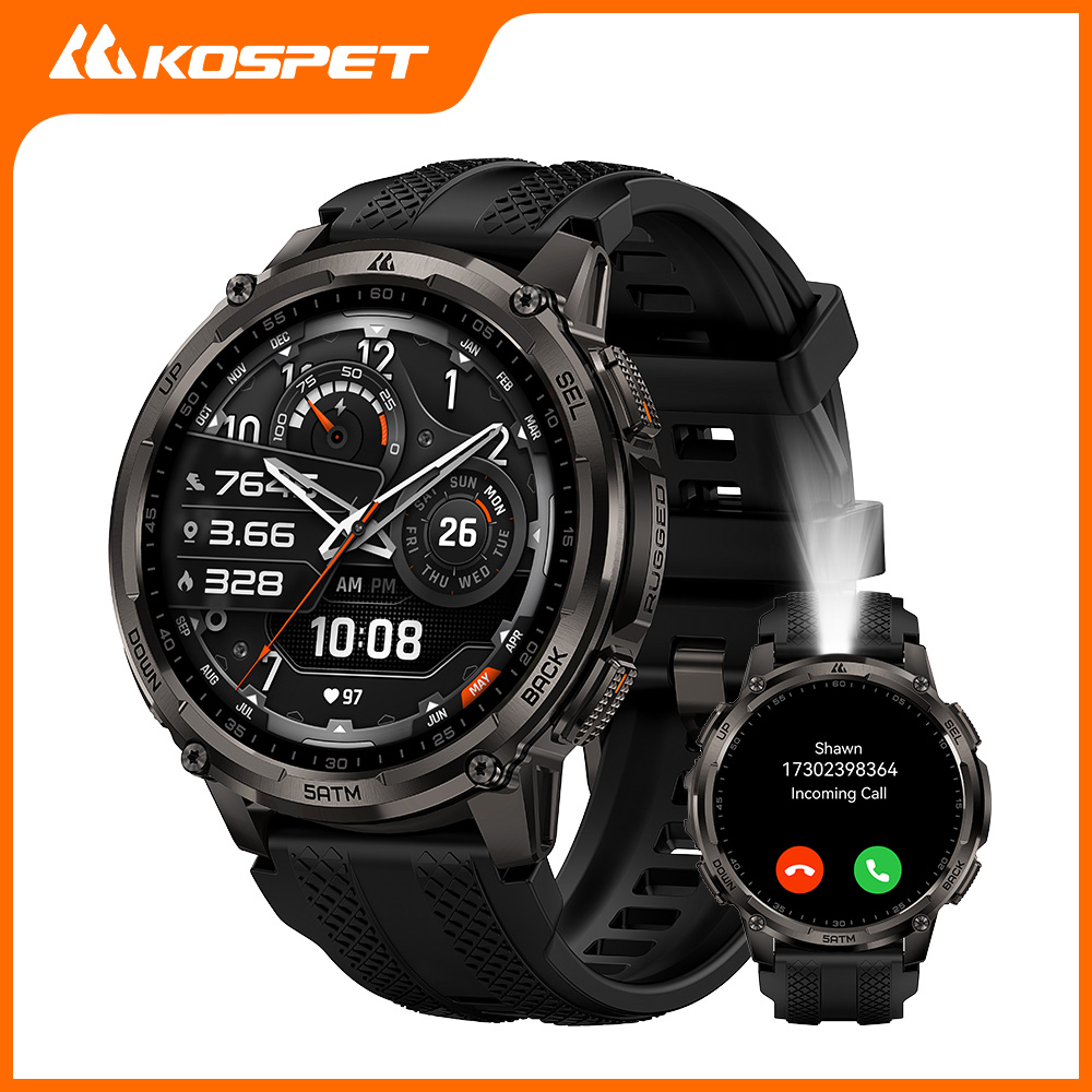 KOSPET TANK T4C スマートウォッチ メンズ ア - Outdoor Rug Waterproof のレビューと価格