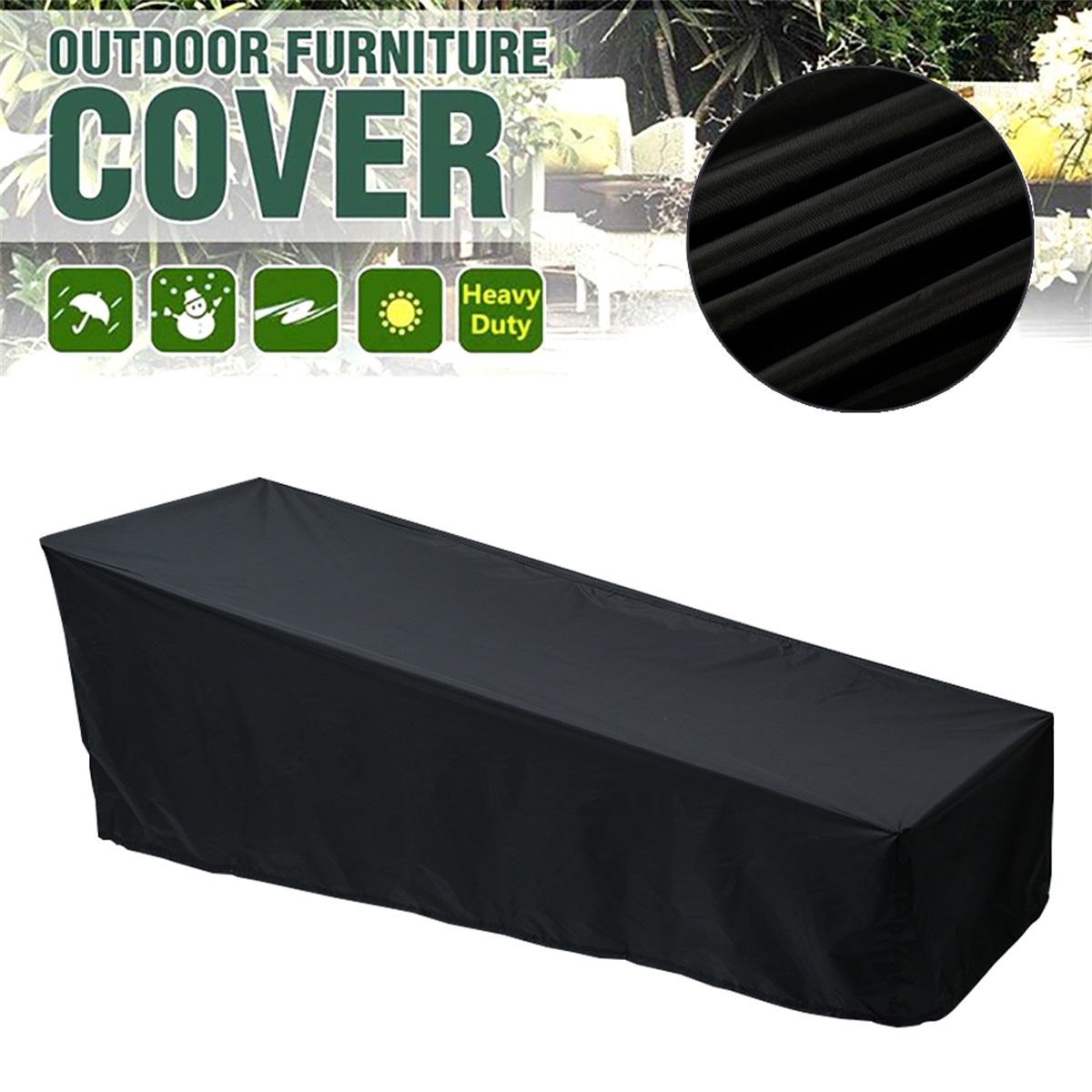 屋外ガーデンサンベッドカバーサンラウンジャーカバーパティオ屋 - Outdoor Furniture Weatherproof のレビューと価格