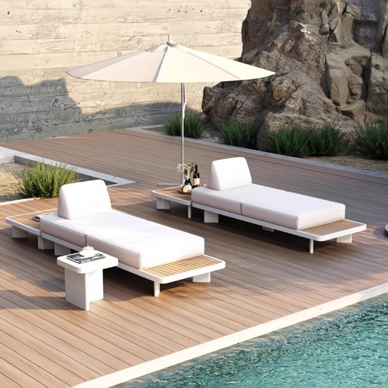 ソファ中庭レジャー屋外アルミ合金ガーデンテラスコーヒーテーブ - Outdoor Furniture Hotel のレビューと価格